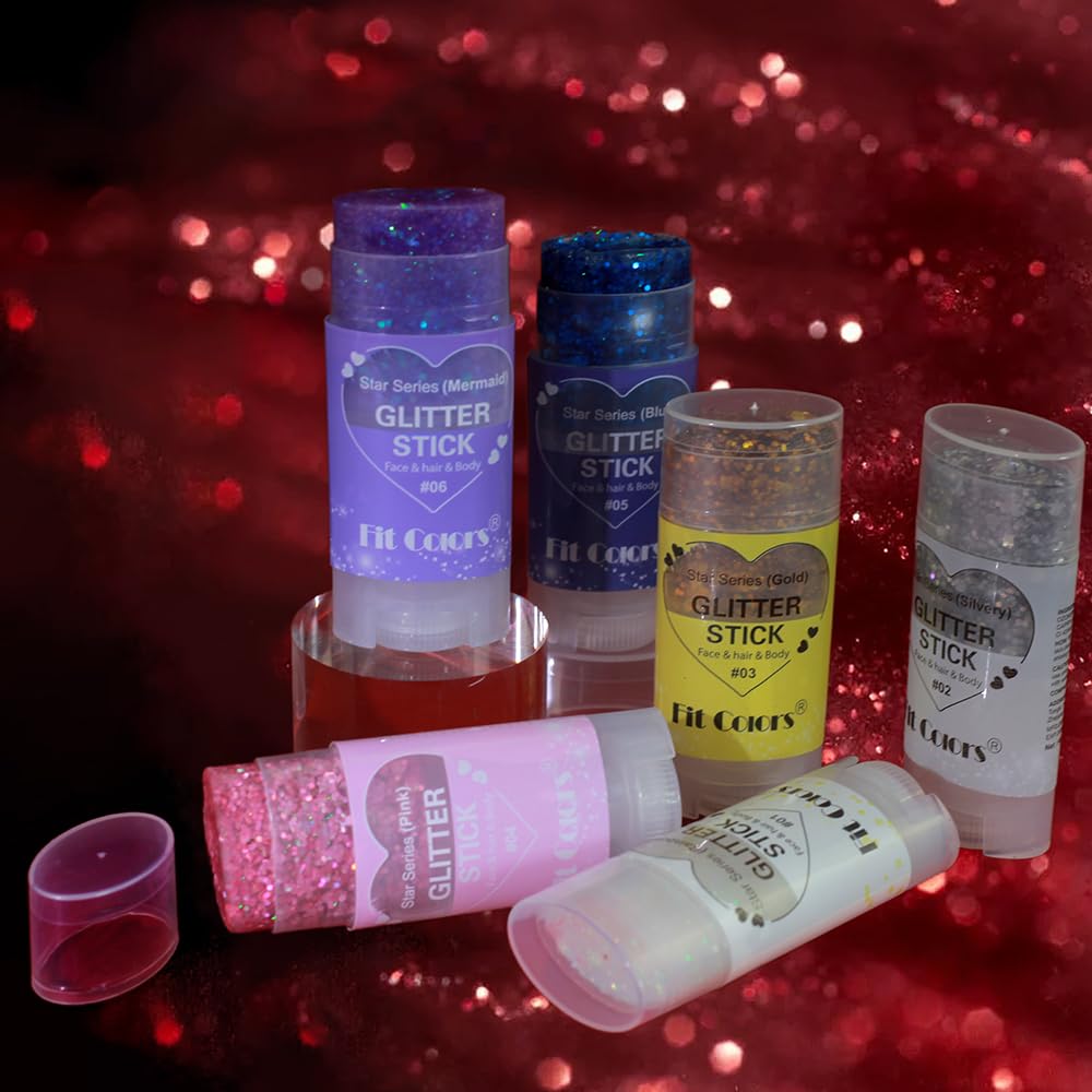 Gel glitter per viso e corpo, trucco viso di carnevale, glitter per capelli, gel con paillettes, accessorio cantante per concerti festival (#04 rosa)