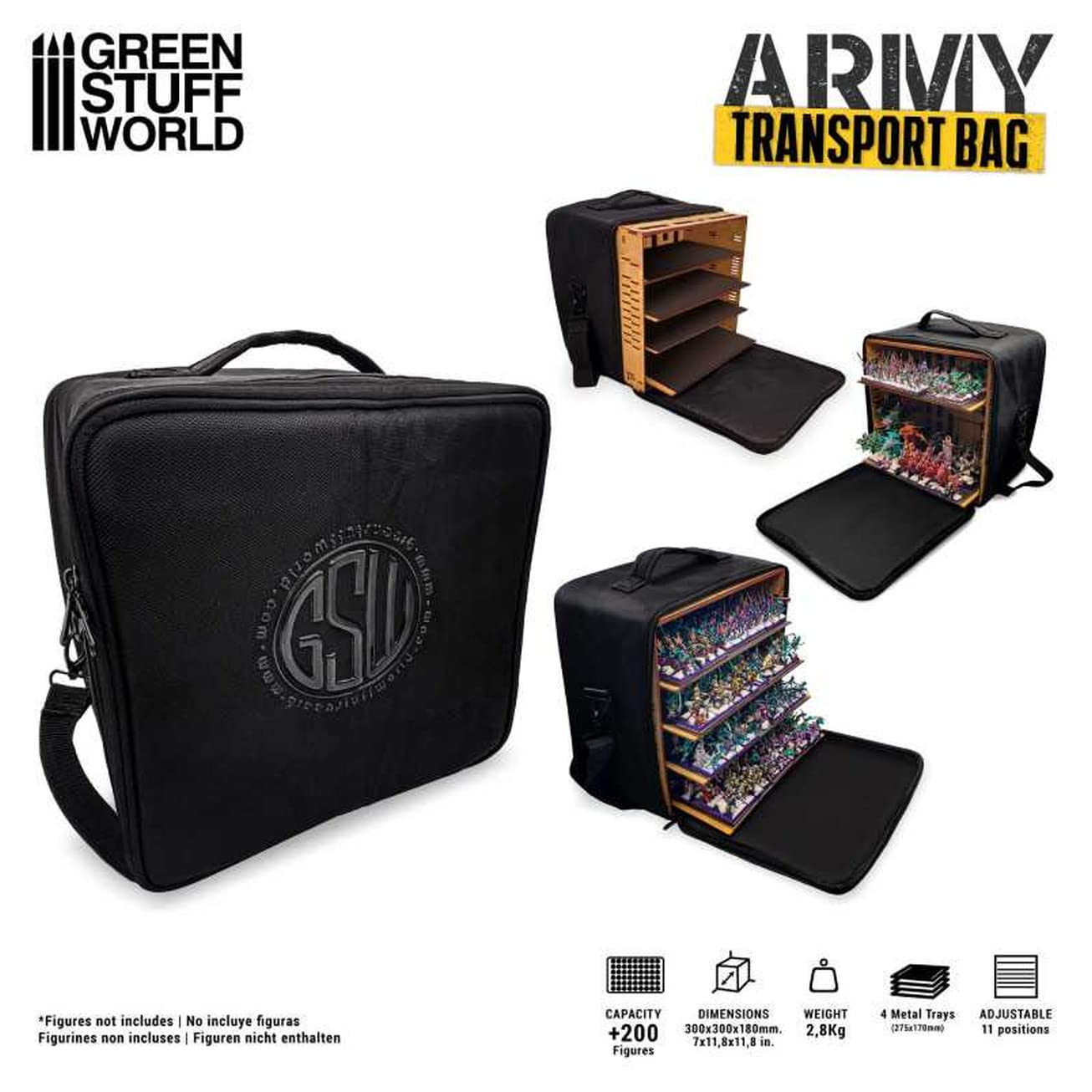 Green Stuff World - Army Transport Bag - Extra Cabinet L – Versus