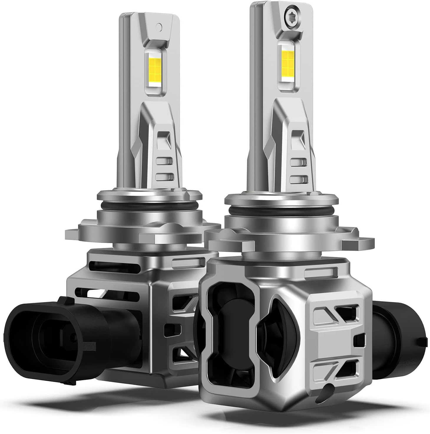 IKENKO 9006 LED Headlight Bulbs, 500 Brightness 16000LM 6000K Cool