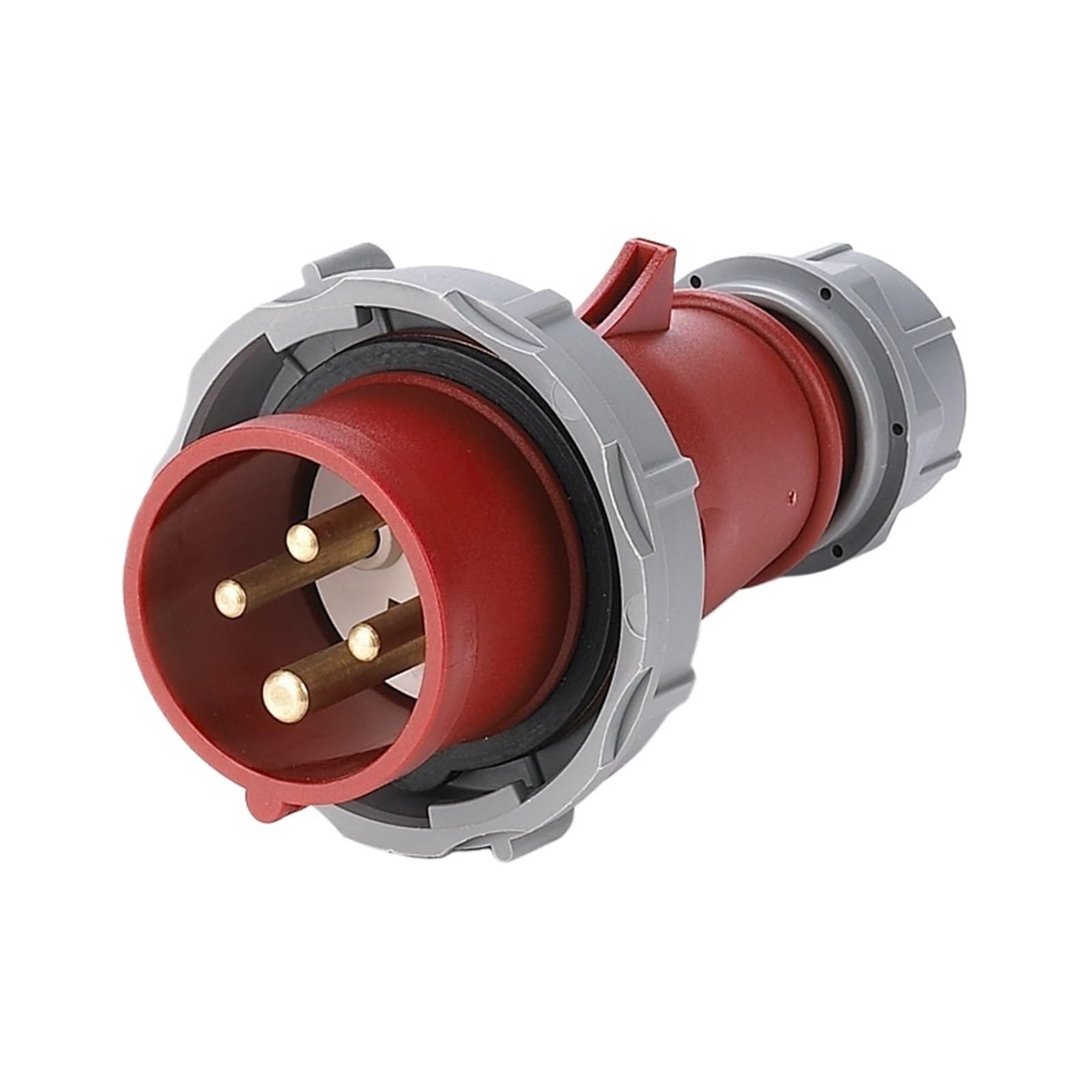 Enchufe estanco MN3402 de 32A con protección industrial IP67 y conexión de 4 polos más tierra
