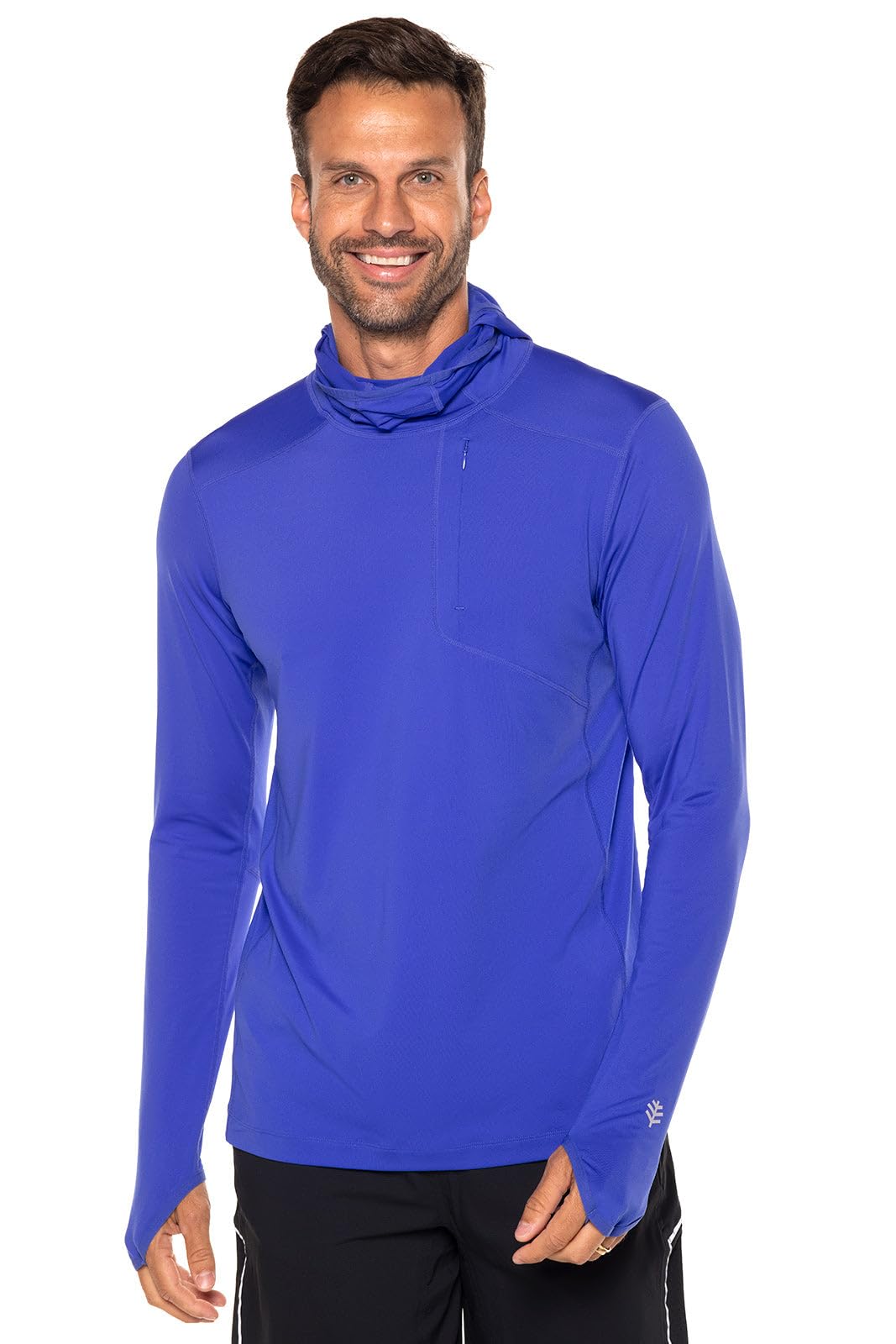 Coolibar UPF 50+ Men's Andros Fishing Hoodie - Sun Protective