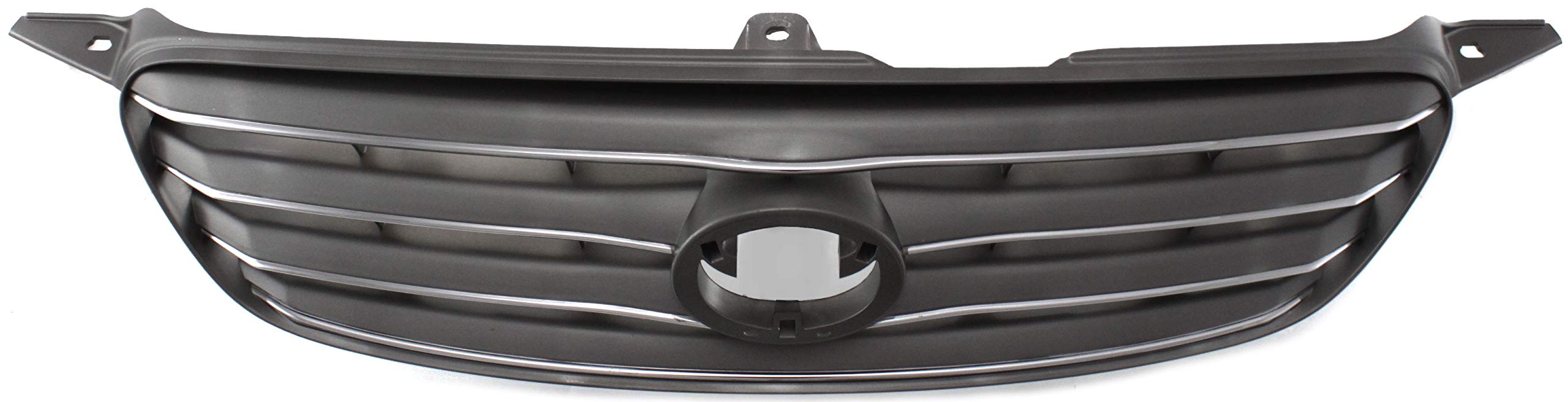 DAMAIJOY Grille Assembly Upper Side Chrome With Painted Black Insert Without Emblem Provision Plastic Toyota Camry 2007 2009 1pc To1200289 5310106080c0