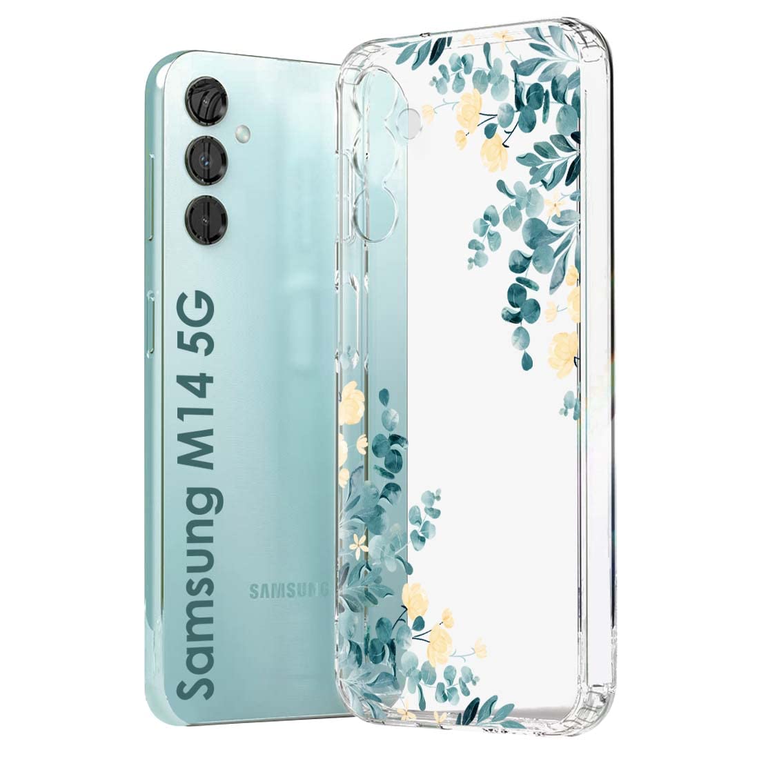 Fashionury Soft Silicon Slimfit Back Cover for Samsung Galaxy M14 5G Stylish Printed Back Cover for Samsung Galaxy M14 5G -D0153 (B0C3HNWYGL) Amazon Price History, Amazon Price Tracker