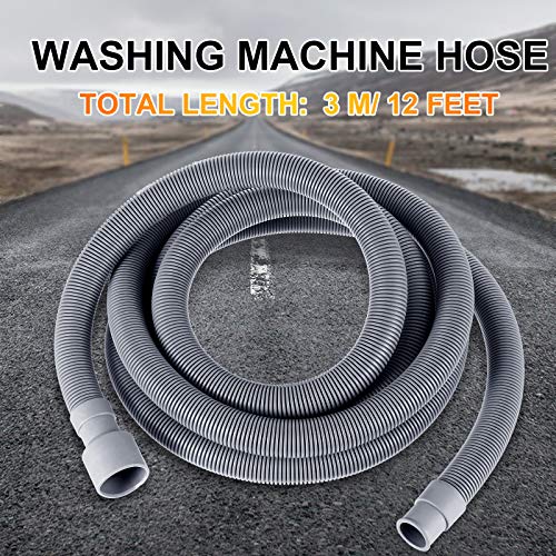 image for Mudder Universal Washing Machine Drain Hose Flexible Dishwasher Drain 