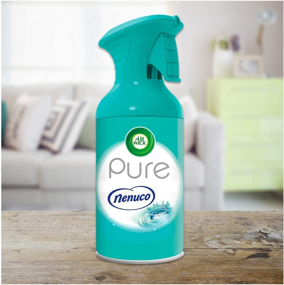 Air Wick Ambientador Spray, Fragancia Nenuco, 250 Mililitros
