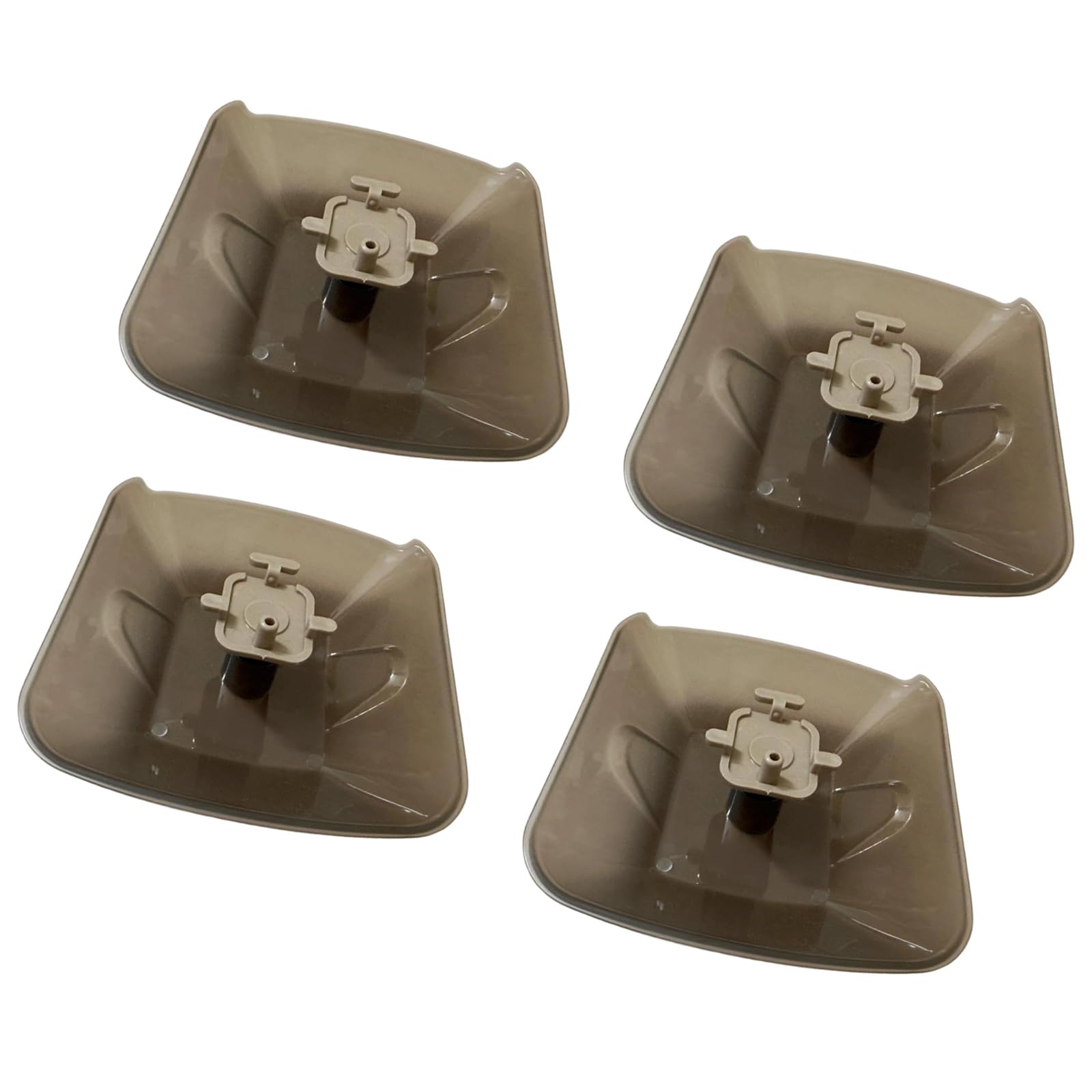 Buxuaaaa 4 Units Rustproof Ranges Hood Oil Drip Trays Dishwasher Safe Texture Suitable for Most Models Easy Cleaning Resistant Oil Collection Box