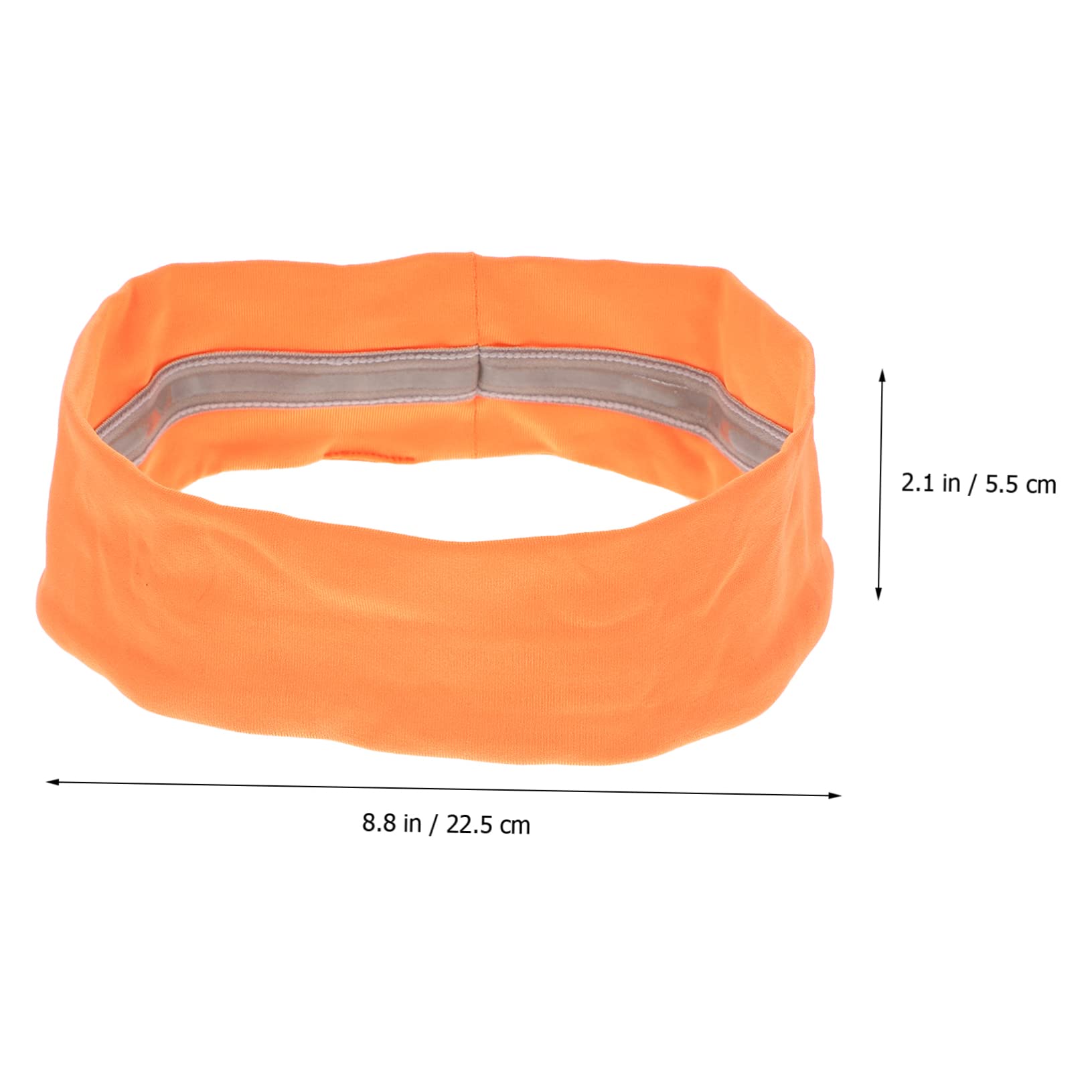 HANABASS 4 Pz sportiva palestra fasce palestra per assorbire il sudore fasce atletiche corsa bandana hijab per fitness per il sudore yoga sciarpa Mancare