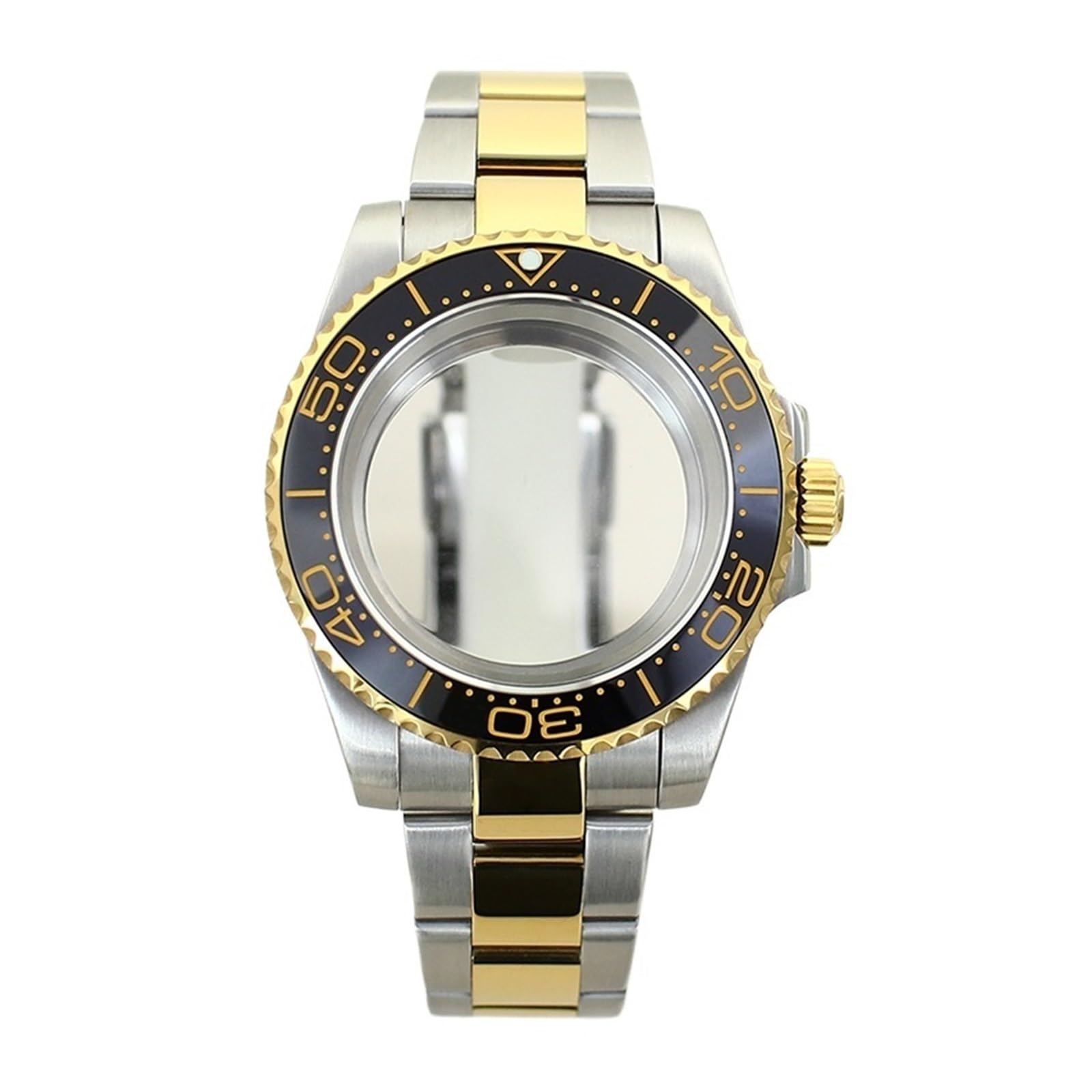 1pc 20ATM Dive 40mm ceramiczna ramka szkiełka zegarka wkładka etui na zegarek dla GMT SUB NH34 NH35 NH36 NH38 4R36 ruch klamra suwakowa
