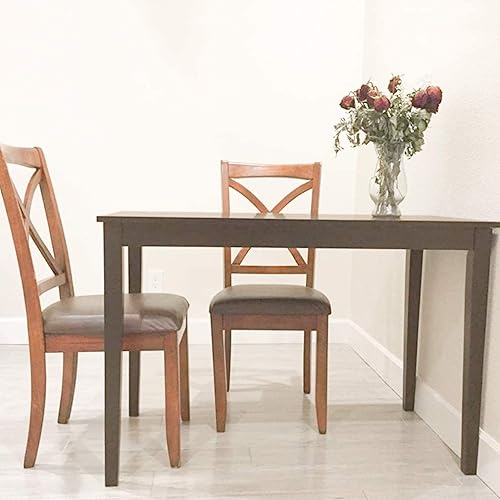 Miniatura 2 de Mesa de comedor para 4 personas, mesa de cocina con patas de madera, mesa de comedor para apartamento, sala de estar, comedor, oficina, cocina,