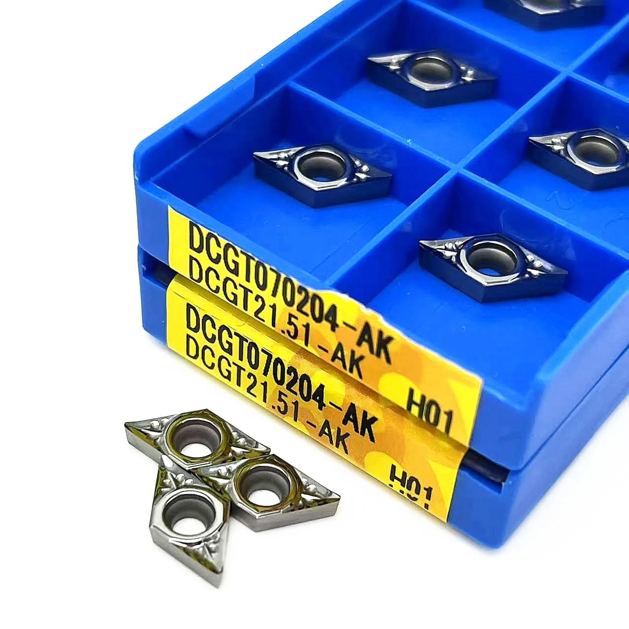 1 porte-outil de tournage en carbure indexable SDJCR1010H07 SDJCR1212H07 SDJCR1616H07 SDJCR2020K07 avec 10 inserts DCGT070204 pour rainurage de tournage (SDJCR1616H07) (SDJCR1616H07) H07)