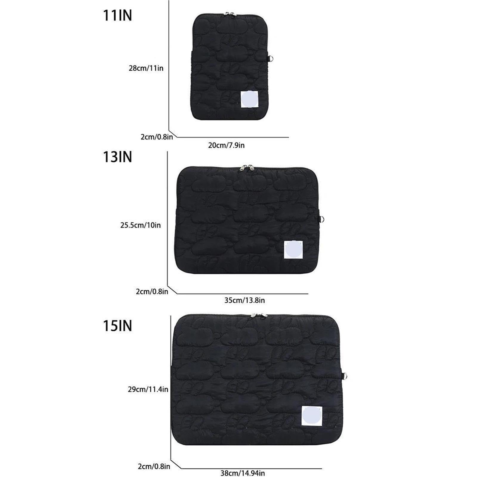 Borsa trapuntata for laptop da 11-15 pollici
