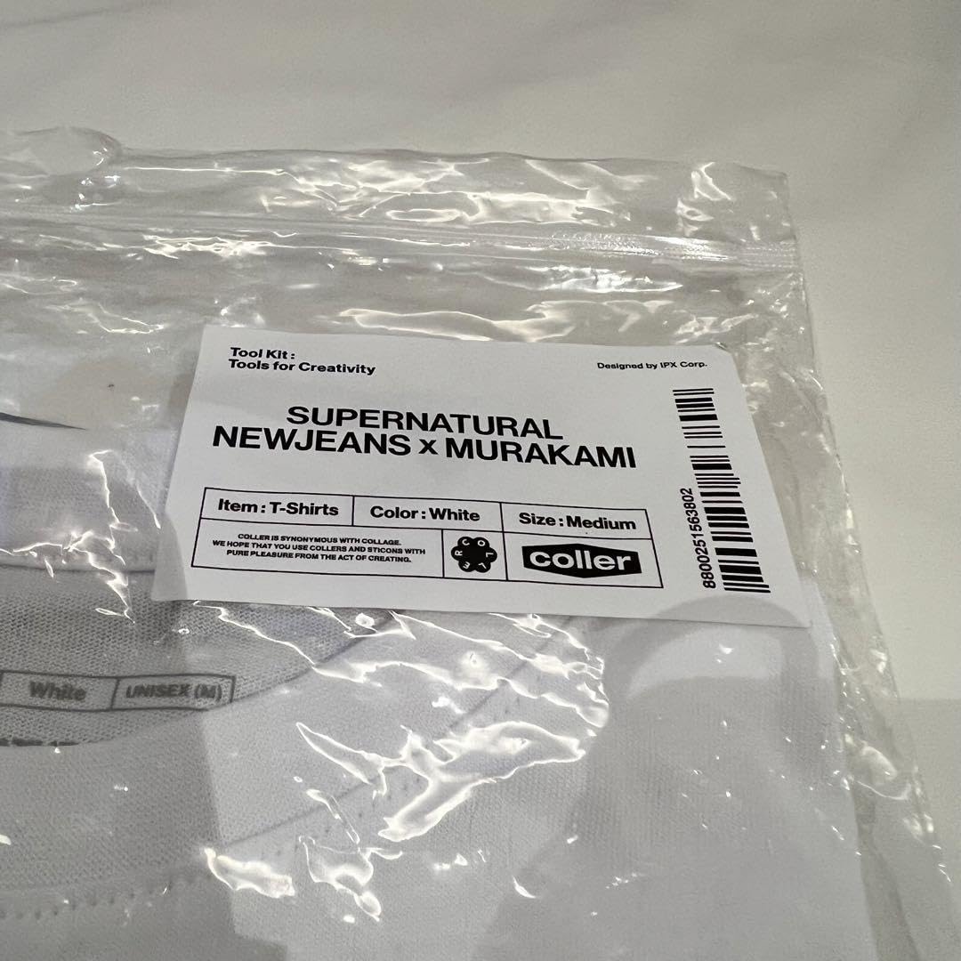 Amazon.co.jp: SUPERNATURAL NEWJEANS × MURAKAMI 村上隆Tシャツ 
