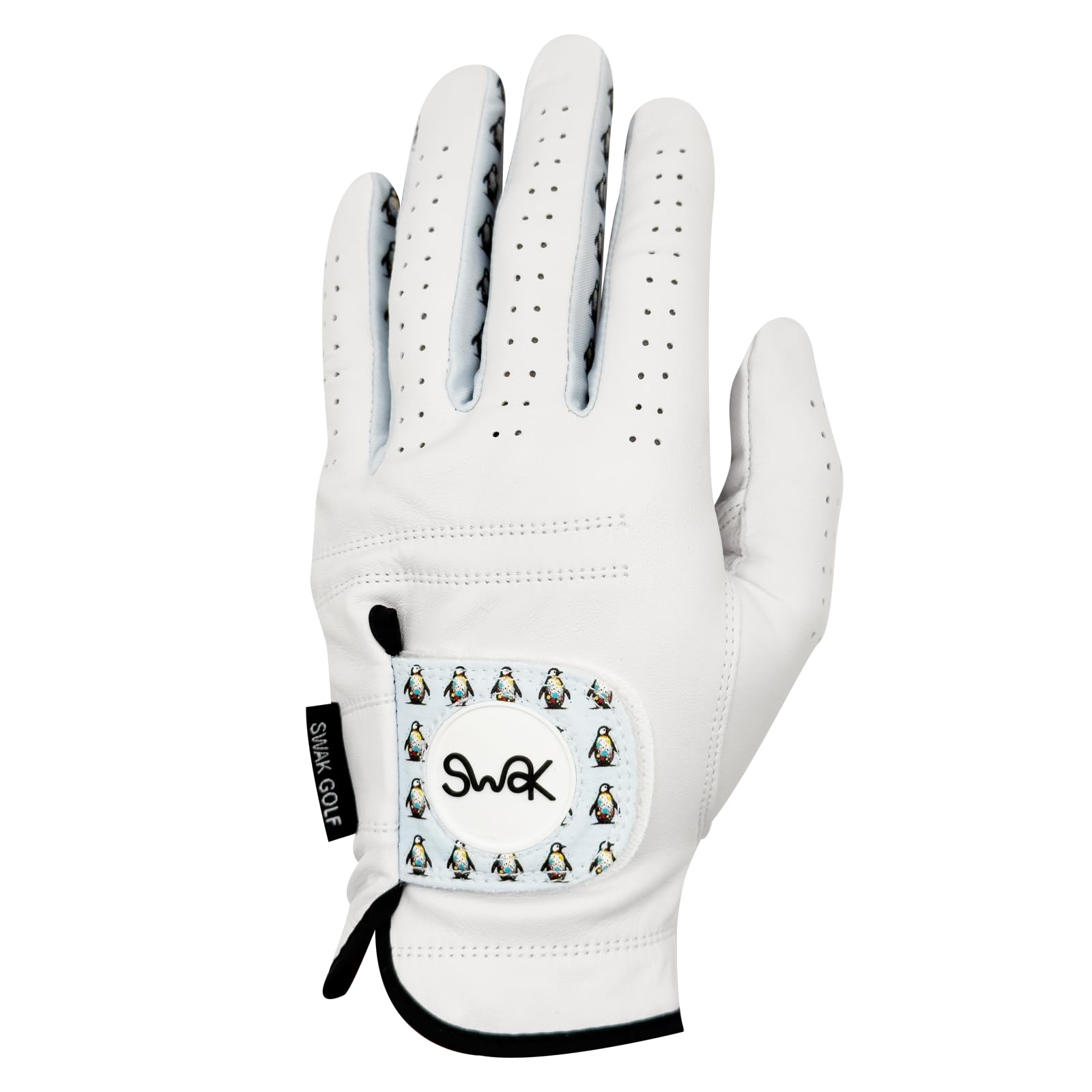 Golf Glove by SWAK - Soft Grip Cabretta Leather Golf Gloves for Right Handed & Left Handed Golfers - Suitable for All Weather