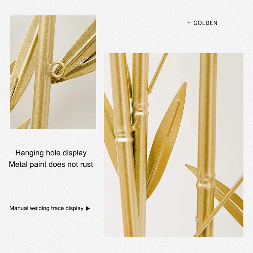 Amazon.co.jp: クリエイティブな手作りの立体的な竹製壁飾り、モダンな