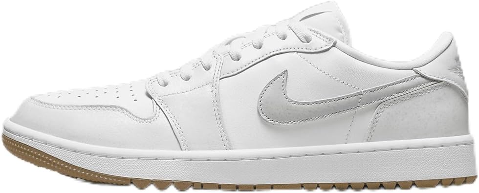 Tênis masculino Air Jordan 1 Low G Golf, Preto/chiclete médio