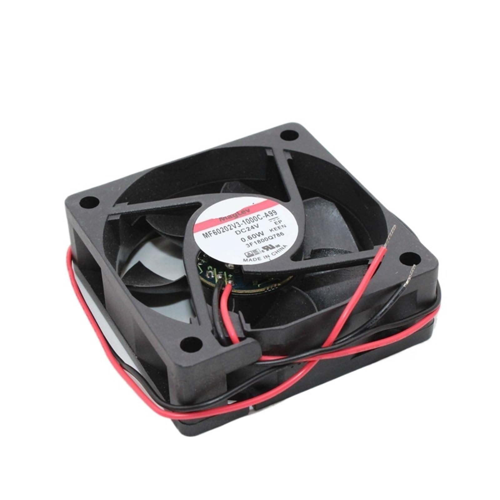 GJEXXPTST 60mm 3D Fan MF60202V3-1000C-A99 6020 24V 6cm Cooling 60X60X20mm