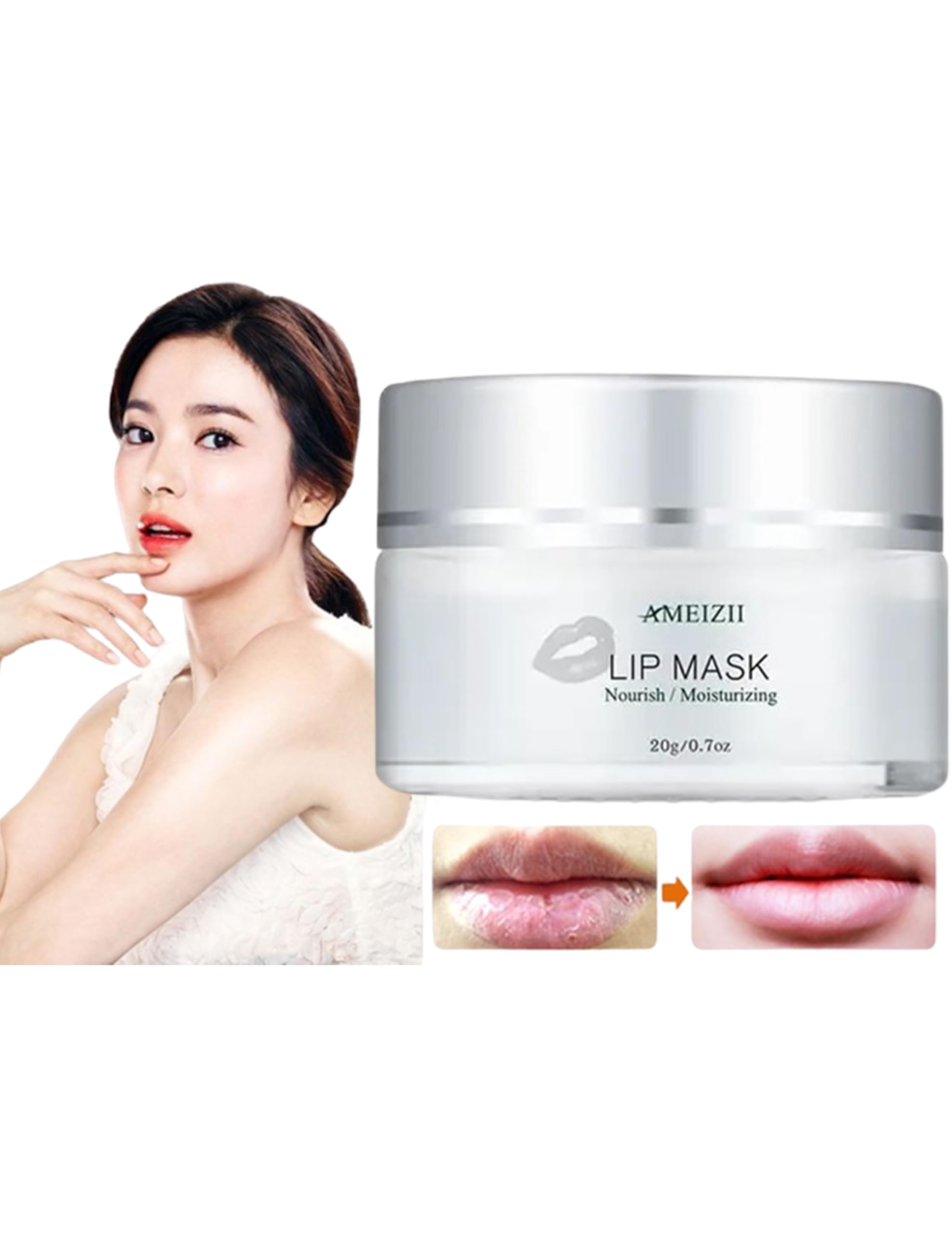 Lip Mask -Provide Intense Hydration to Remove Dry and Chop Lips