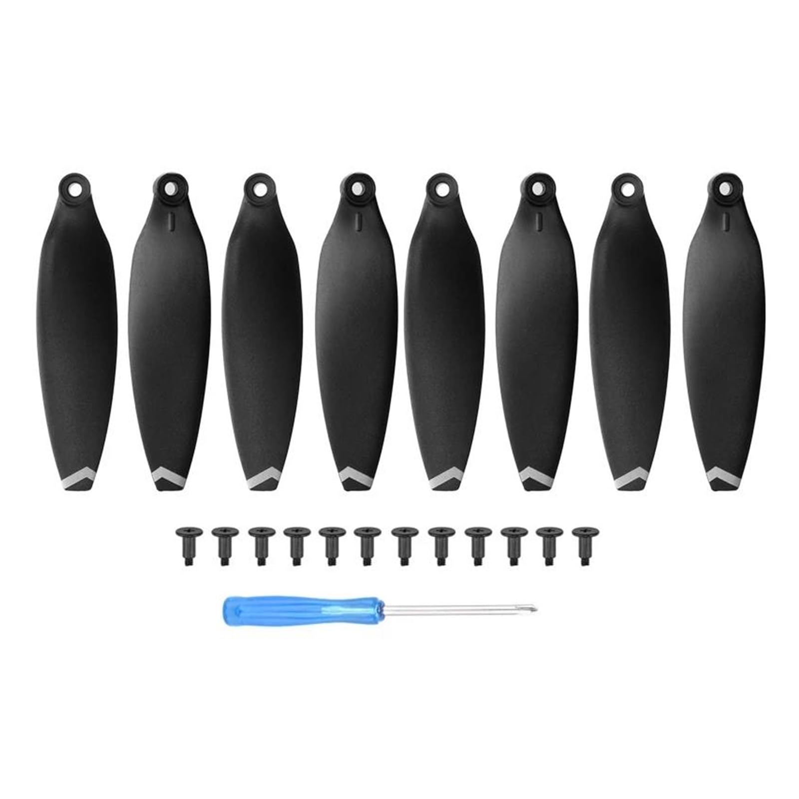 Pale per eliche per droni RC 1 Set di eliche di riduzione del Rumore per eliche di Ricambio per droni per Fi&Mi Mini&Ni(Silver)