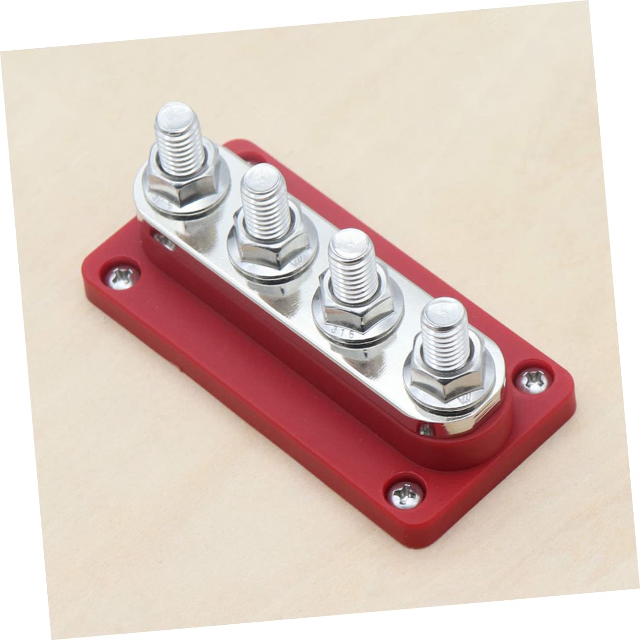 300a Terminal Bus Bar Distribution Block for Cars Rvs Boats High Strength Terminal Strip for Battery Connections Easy Wiring for Electrical Equipment
