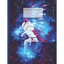 Composition NoteBook Touhou 30 | 8.5 x 11 In | 110 Pages Universe Galaxy Planet Great For Children Note Taking, Writing Gift For Children Kid Teens Girls Boys Students Home College Writing Notes