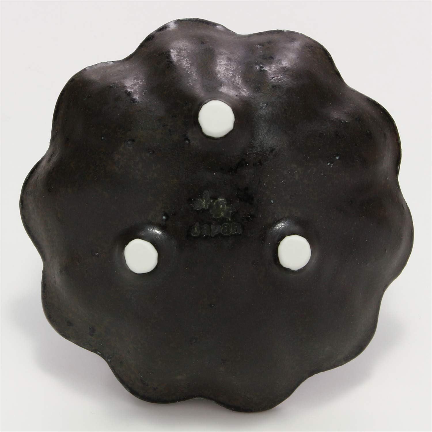 Mino Ware 555-0041 Kaneko Komohei Linka Bowl, Plate, Small Bowl, Black, Kneeling Flower Diameter, Approx. 3.9 inches (10 cm), Microwave and Dishwasher Safe, Made in Japan - Image 4