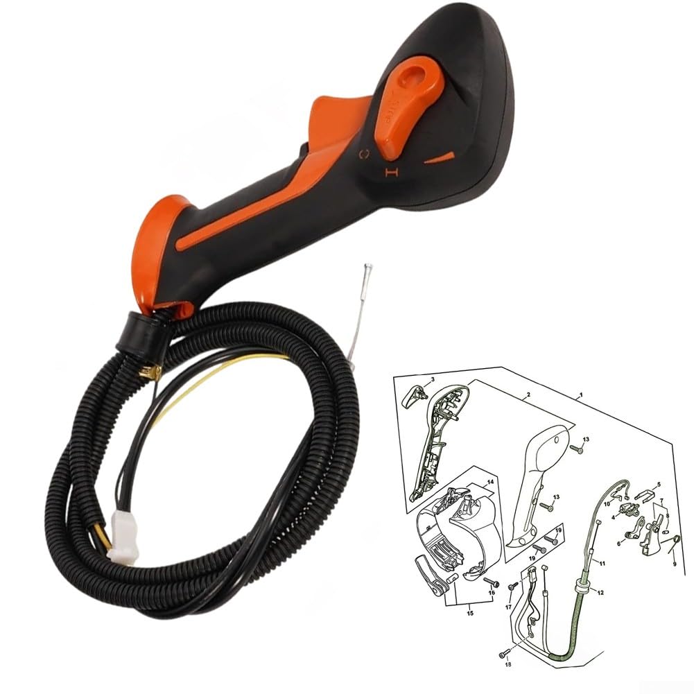 Maniglia di controllo Gruppo acceleratore 4283-790-1300 42837901300 per BR800 BR800X BR800C Utensili Elettrici Componente di ricambio