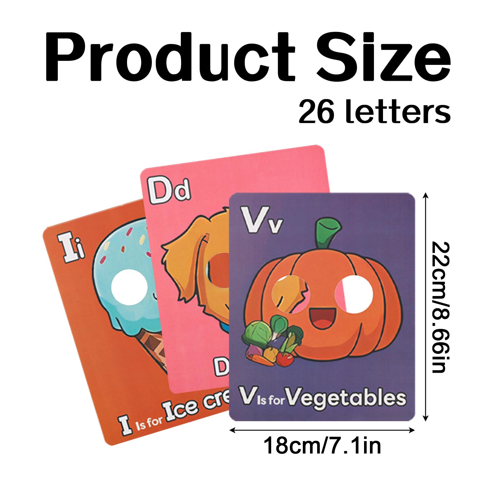 26pcs Alphabet Flash Cards - Image 2