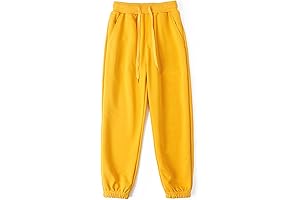 KISBINI Yellow Boys Pants