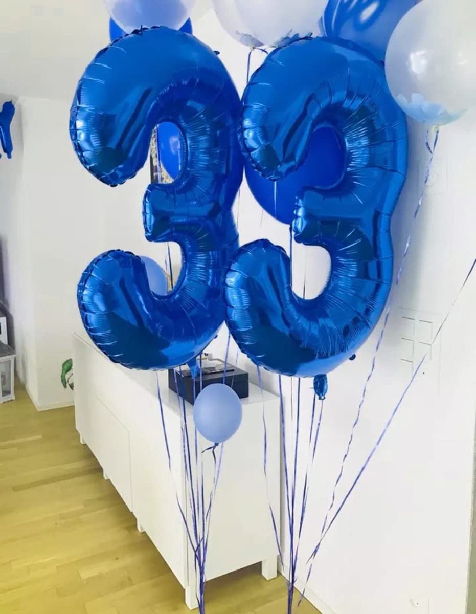 Staande folie ballon feest - cijfer 8 kopen