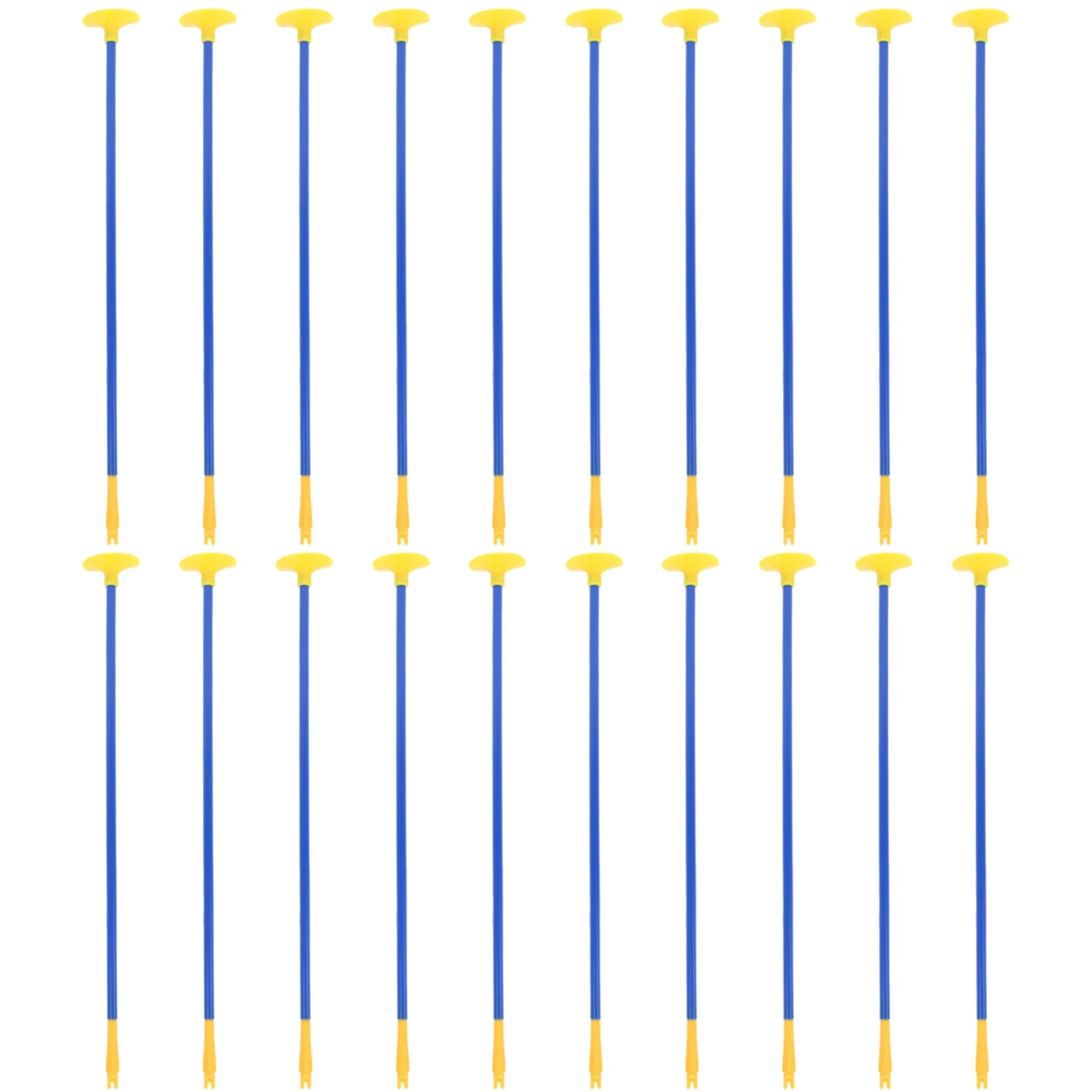 Otbushit 20Pcs 16.54 Inch Long Suction Cup Arrows Replacement for Kids, Well-balanced Lightweight Reusable Archery Toy