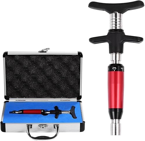 Pistola de corrección de la columna vertebral, 6 niveles, activador manual de la columna vertebral, masajeador de terapia quiropráctica, herramienta