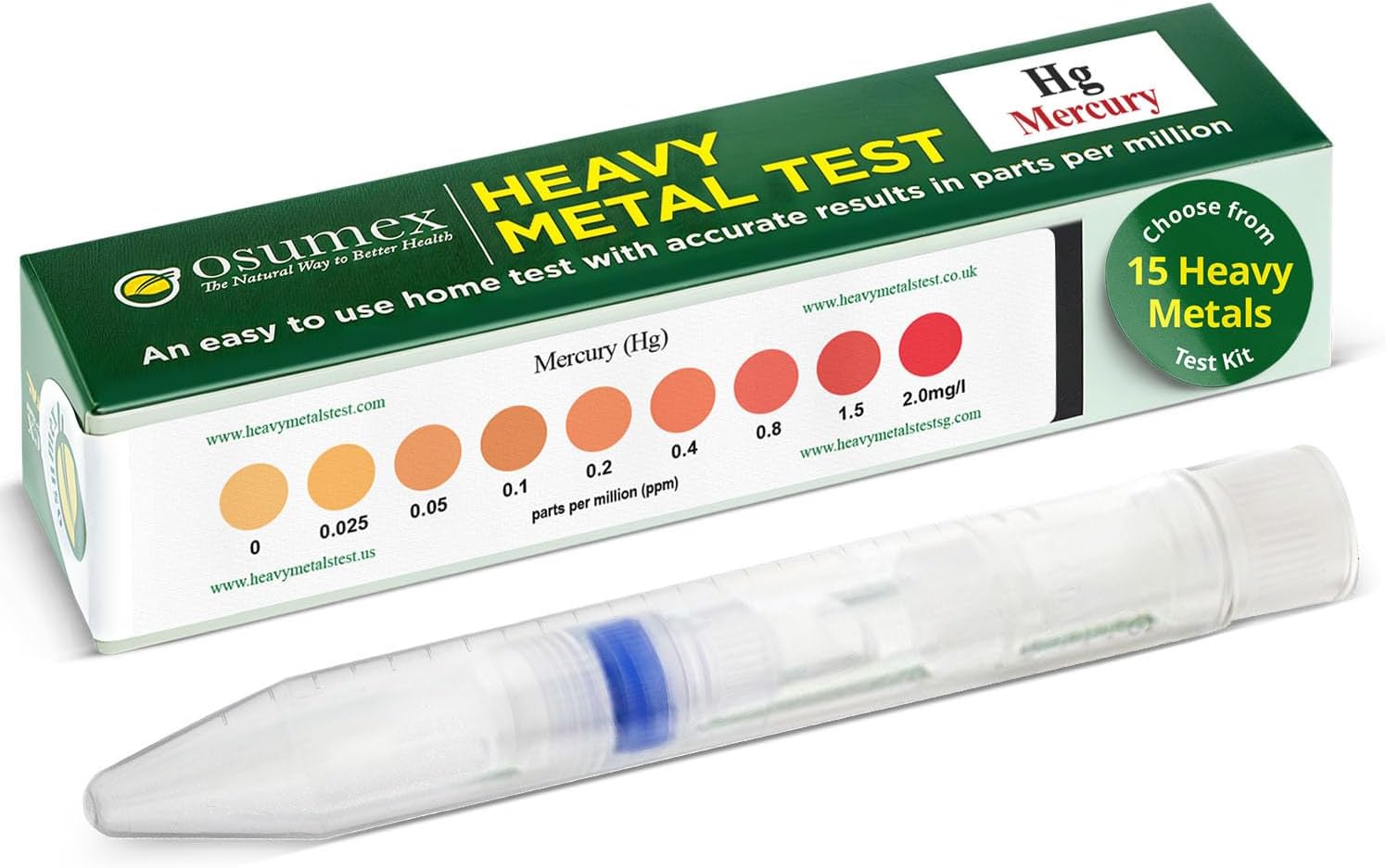 Osumex HMT Mercury Test Kit