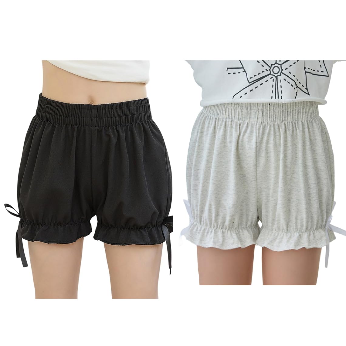 Toddler Girl Shorts Ruffled Pumpkin Bloomers Shorts for Kids Workout Athletic