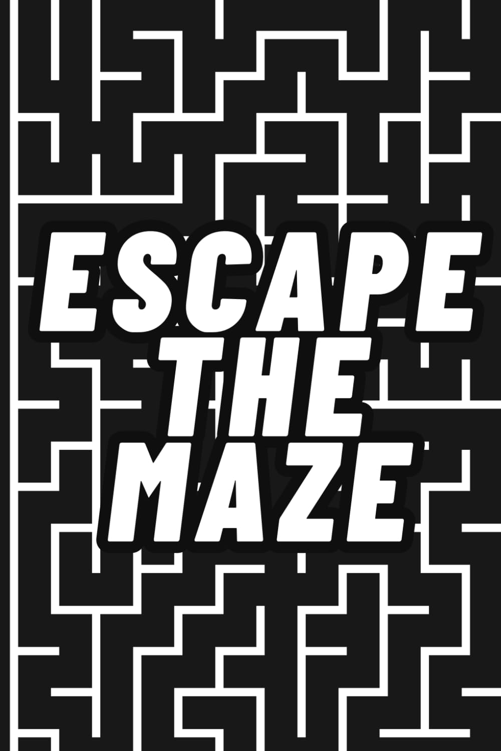 Escape The Maze: 200 Puzzles and Solutions with Square Shape Mazes for Beginners