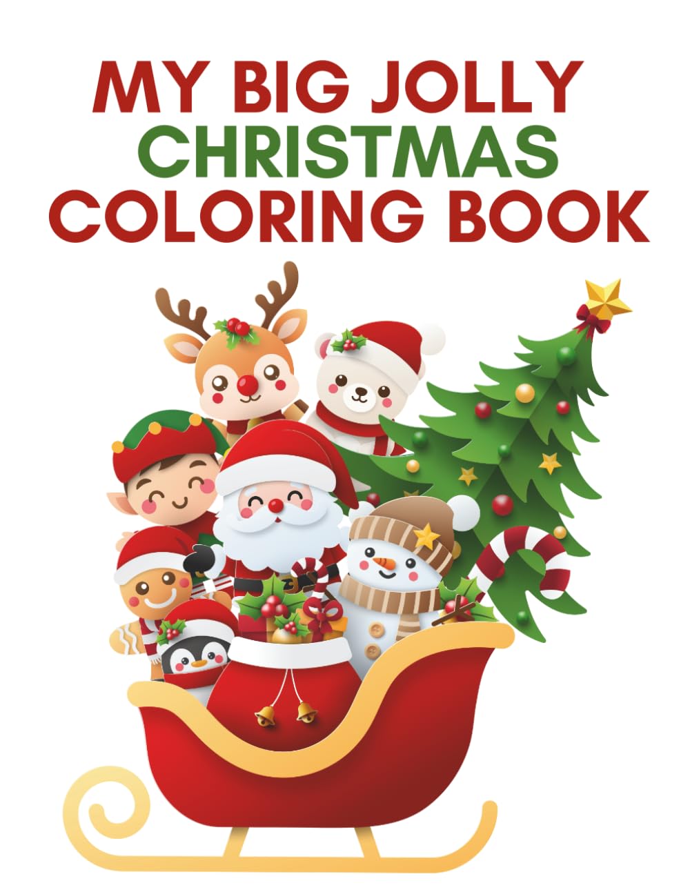 My Big Jolly Christmas Coloring Book
