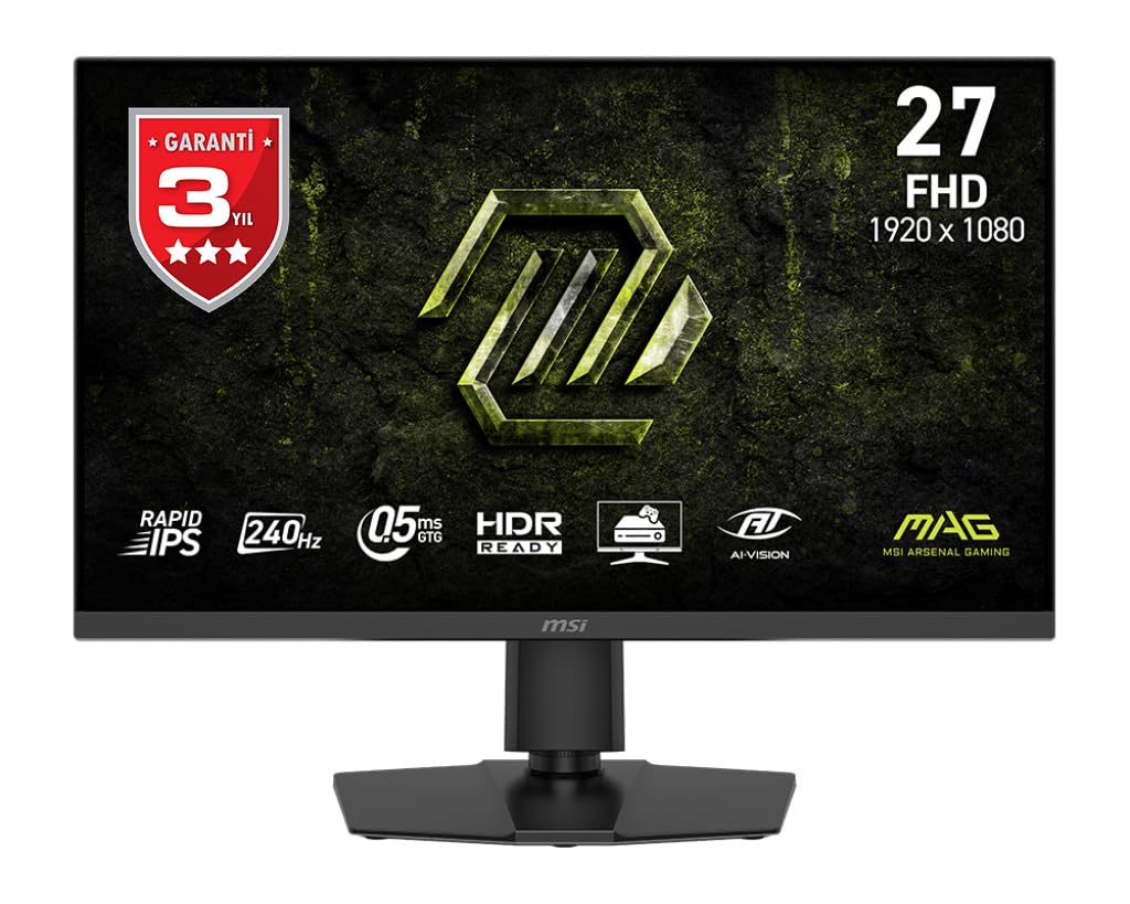 Monitor MSI 27" Gaming: Color Realista y Fluidez Extrema