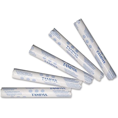 HOST500 Original Regular Tampax Tampons, Individually Wrapped
