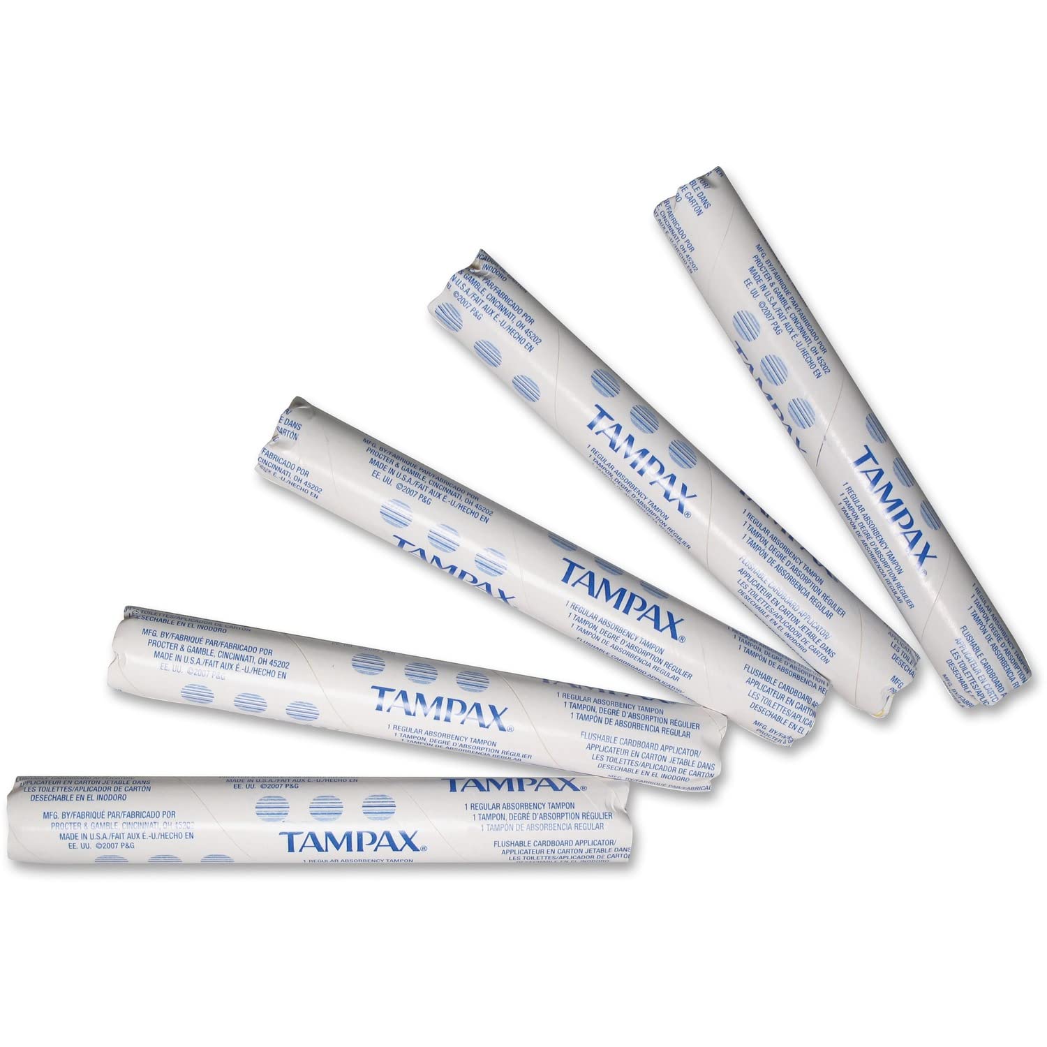 HOST500 Original Regular Tampax Tampons, Individually Wrapped