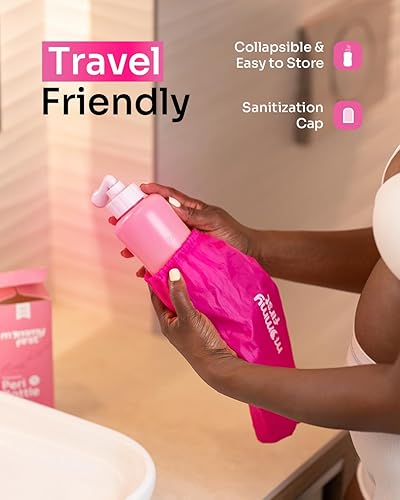 Miniatura 6 de Botella Peri para el cuidado posparto de Mommy First  Botella boca abajo para limpieza y recuperación perineal  Bidé portátil  Esencial posparto