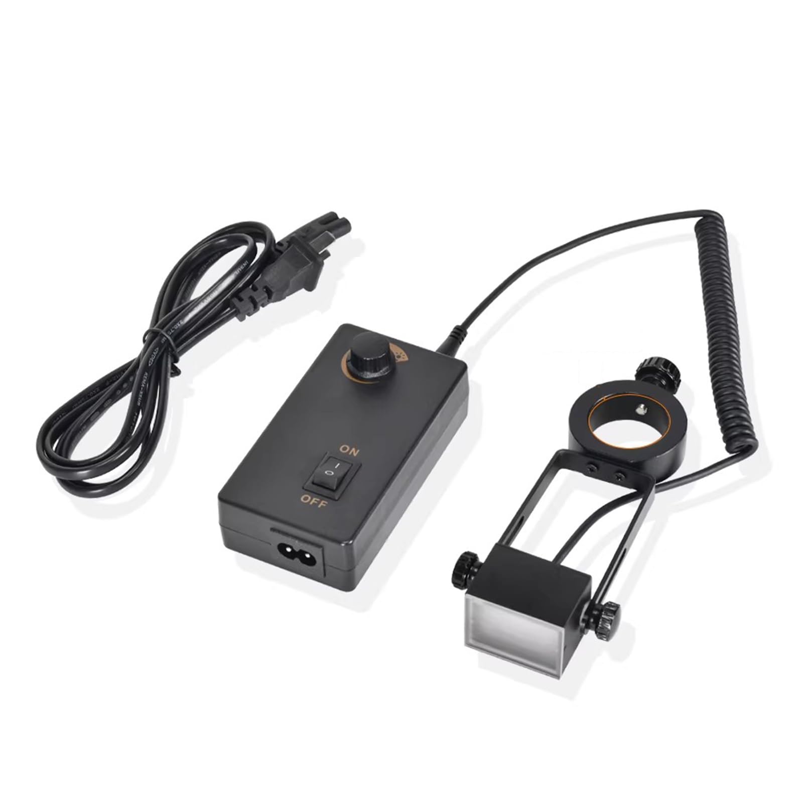 Mikroskop-Seitenlichtquelle mit 48 LED-Perlen, einstellbare Helligkeit, Hilfs-Fülllicht für verbesserte Stereo-Mikroskop-Beleuchtung