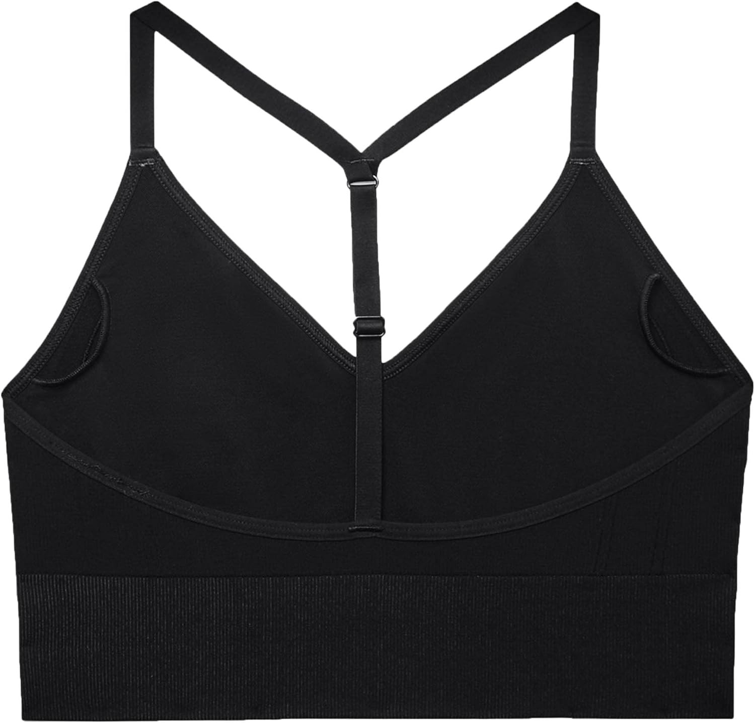 Under Armour Women's Seamless Low Sports Bra (as1, Alpha, l, Regular, Regular, Black/Pitch Grey) - Image 4