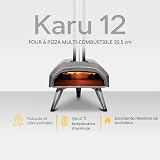 Ooni Karu 12 Multi-Fuel Outdoor Pizza Oven – Makes 12" Pizzas in 60 Seconds, Portable Wood and Gas Fired Oven with Pizza Stone, Reaches High Temperatures of 500°C - 3
