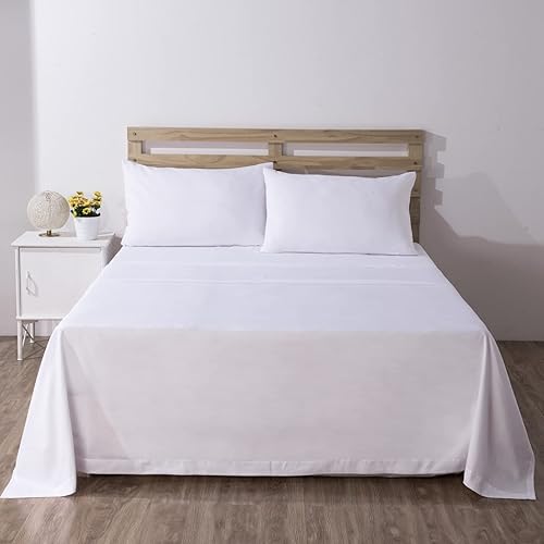 Miniatura 5 de Sunshine Nicole Juego de edredón de microfibra cepillada suave, 7 piezas, tamaño King, con relleno de poliéster suave ligero, estampado floral azul