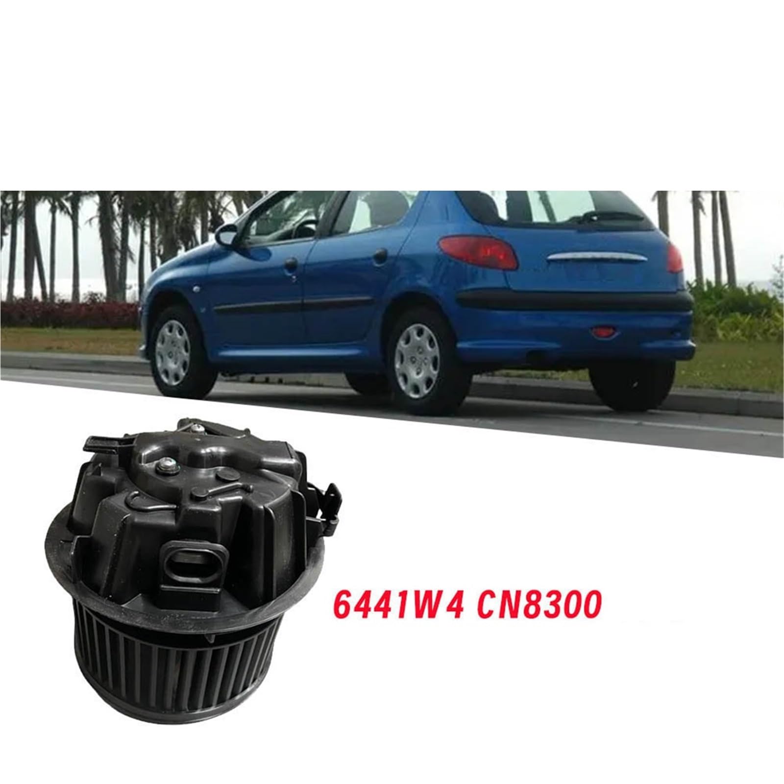 Silnik dmuchawy do klimatyzacji samochodowej 6441W4 CN8300 dla Peugeot 206 CC SW dla Citroen C3 Xsara Picasso 1998-2012