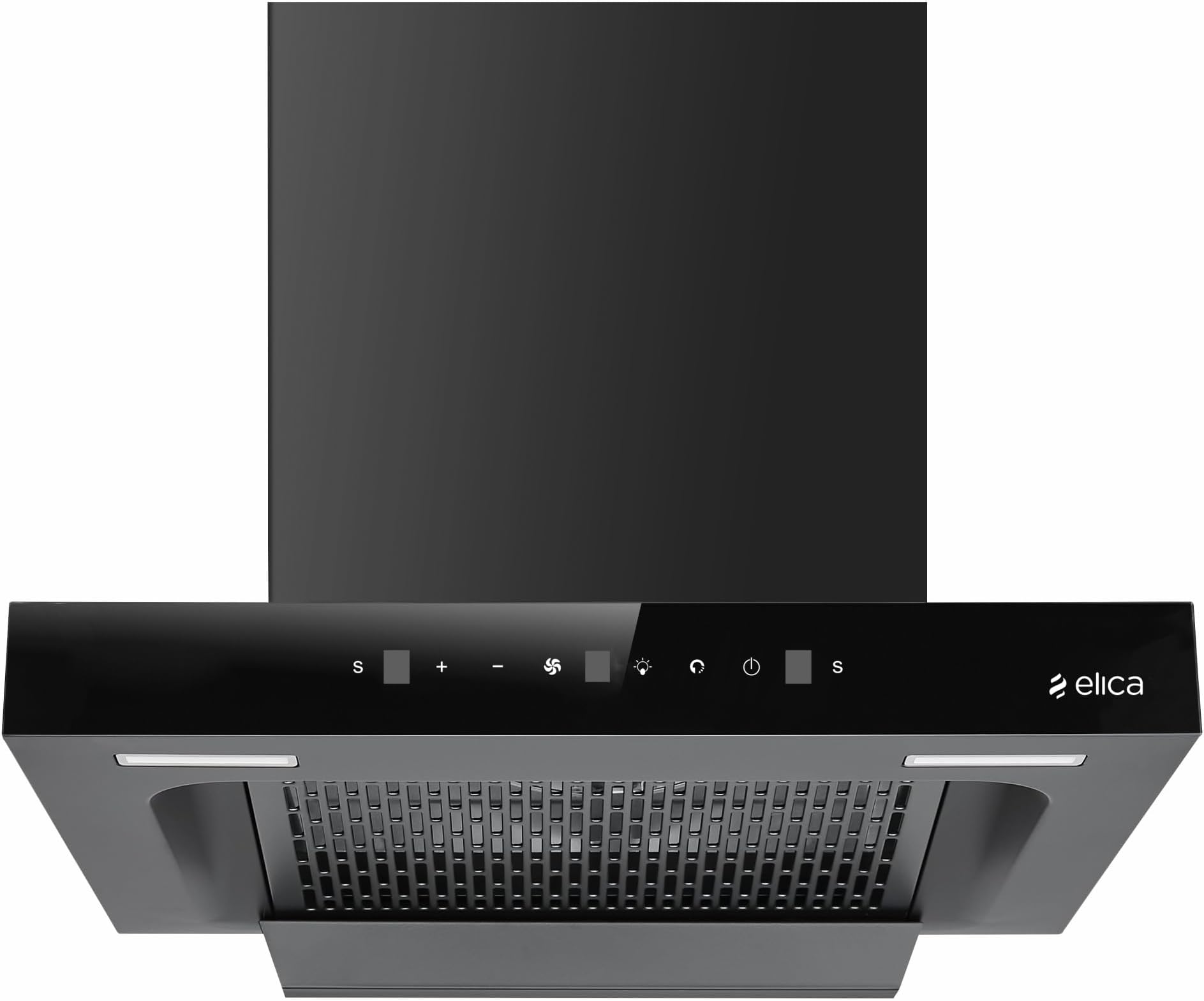 Elica 60cm 1500 m3/hr BLDC Filterless Autoclean Kitchen Chimney T-Shape | 15 Years Motor & 5 Years Comprehensive Warranty | SPT FL 600 BLDC HAC LTW MS NERO | Black | Touch + Motion Sensor Control