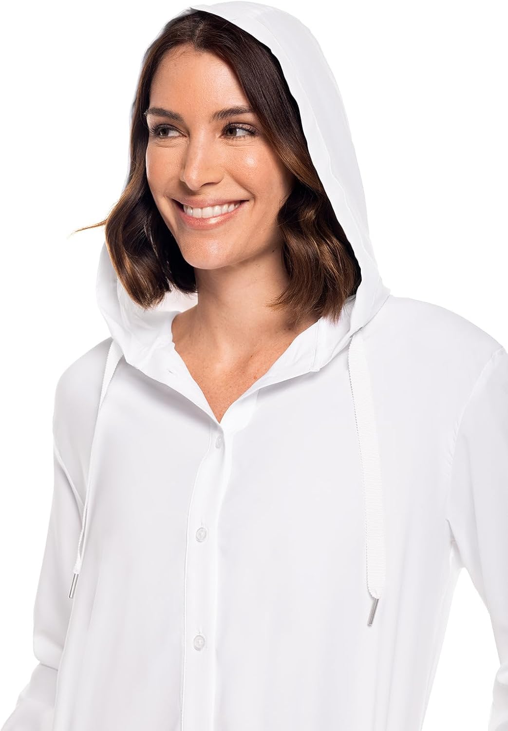 Coolibar UPF 50+ レディース Palma Aire ビーチシャツ - 日焼け防止