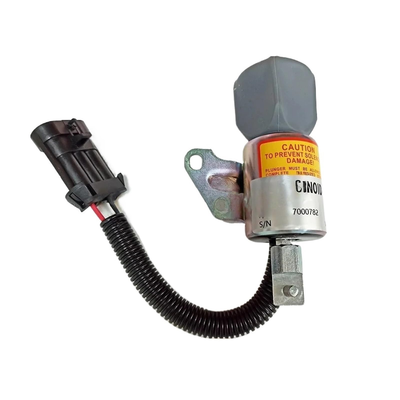 Solenoid Valve for Excavator 418 E08 E10 E17 E19 E20 Solenoid Valve Fuel Stop Solenoid