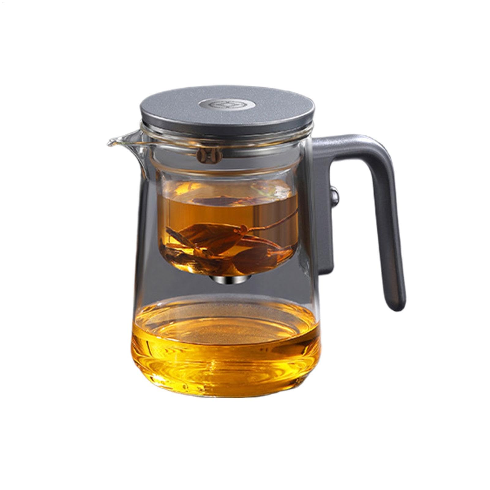 de vidrio, infusor de té de vidrio, con infusor de té para