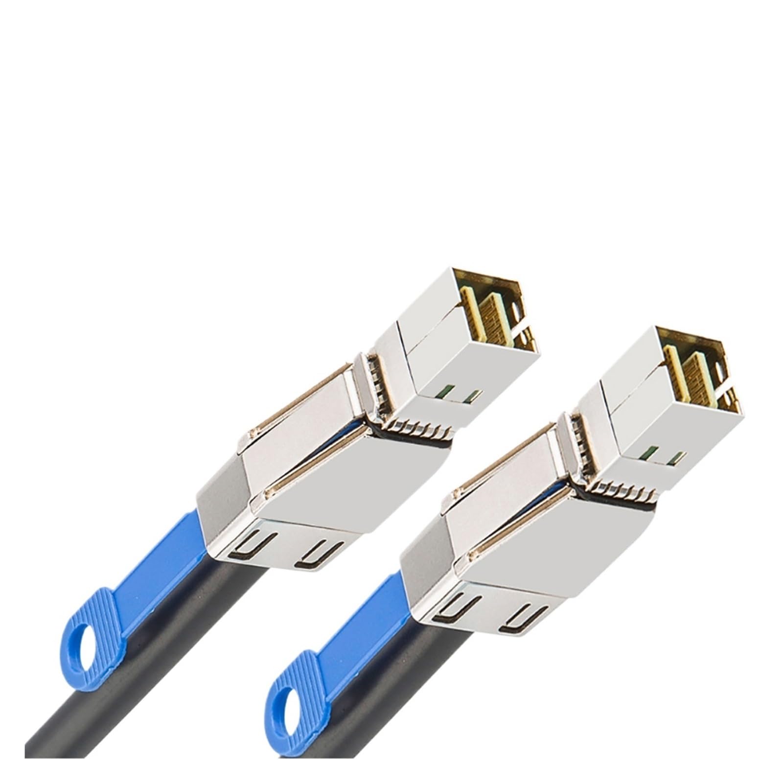 Câble externe haute densité MI NI S*A*S HD SFF-8644 vers MI NI S*A*S SFF-8644 pour carte de serveur de disque dur 2 m