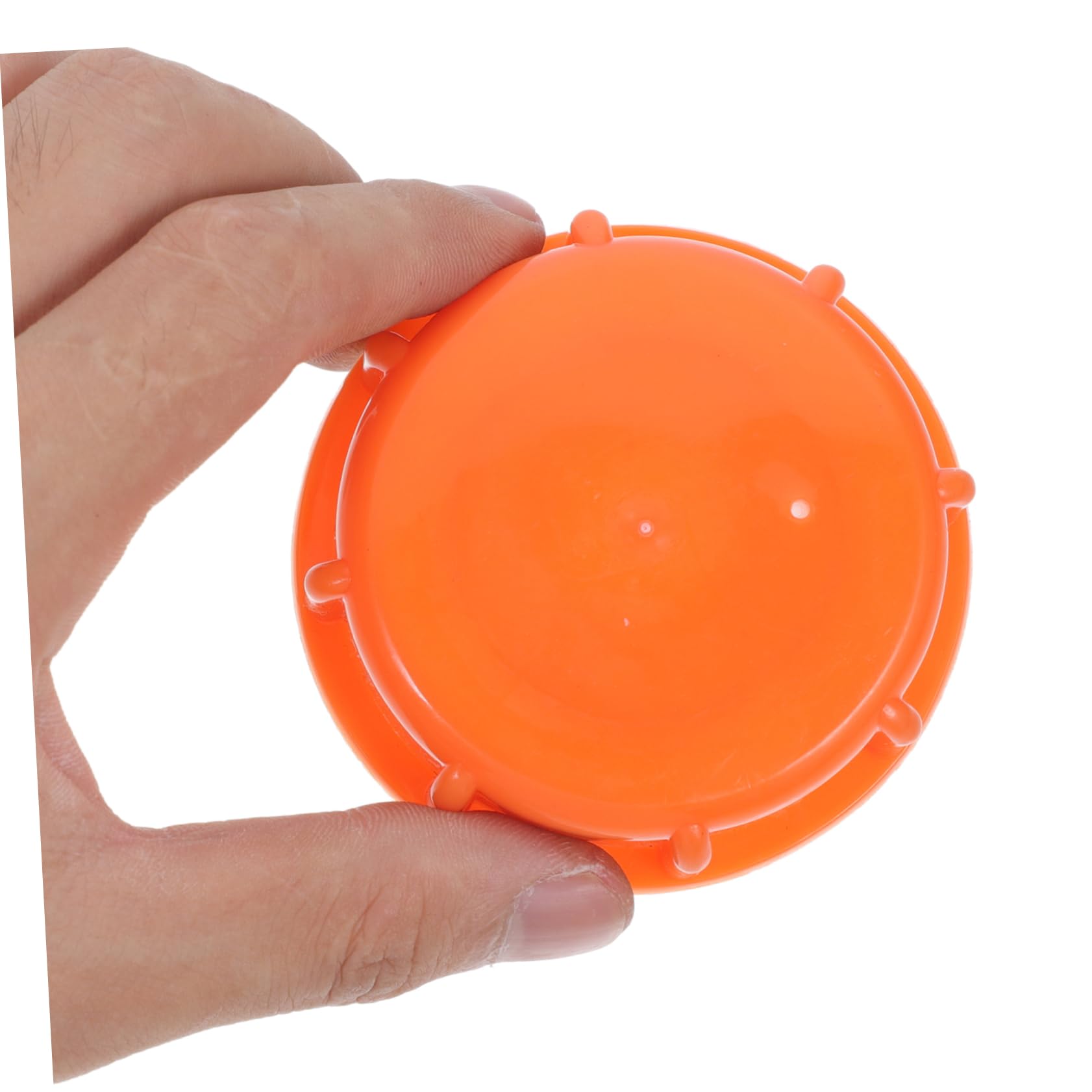 WOONEKY 10pcs Anti-theft Cover Plastic Bung Plug Cover Bung Caps Steel Drum Barrel Chemical Barrel Cover Drum Lid Plastic Bung Caps Gallon Drum Bung Steel Bung Cap Pe Orange re-usable